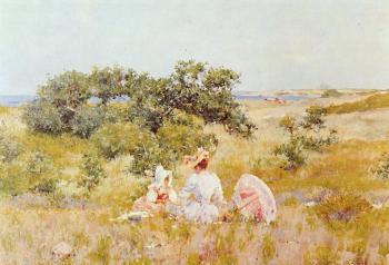 William Merritt Chase : Fairy Tale aka A Summer Day